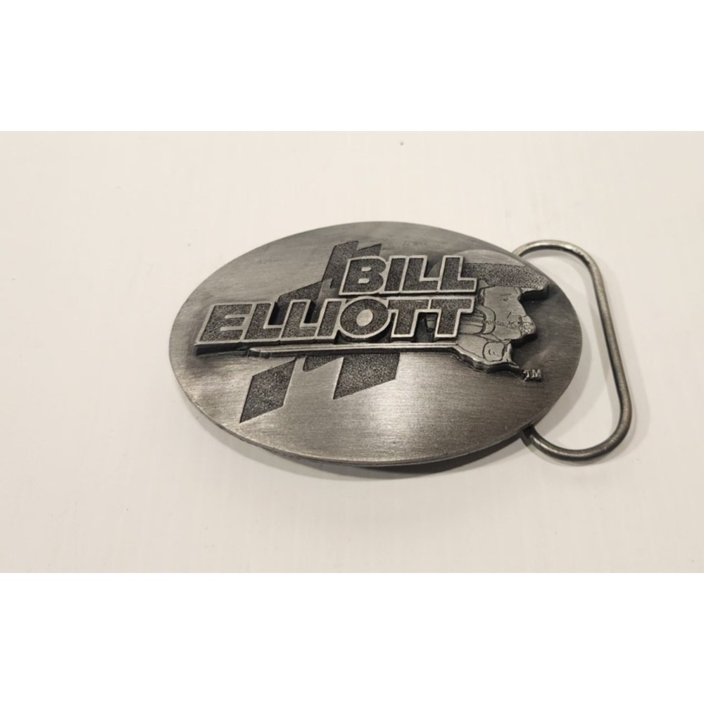 NASCAR  Bill Elliott Belt Buckle  1991 3.5"x 2"  Wild Bill from Dawsonville